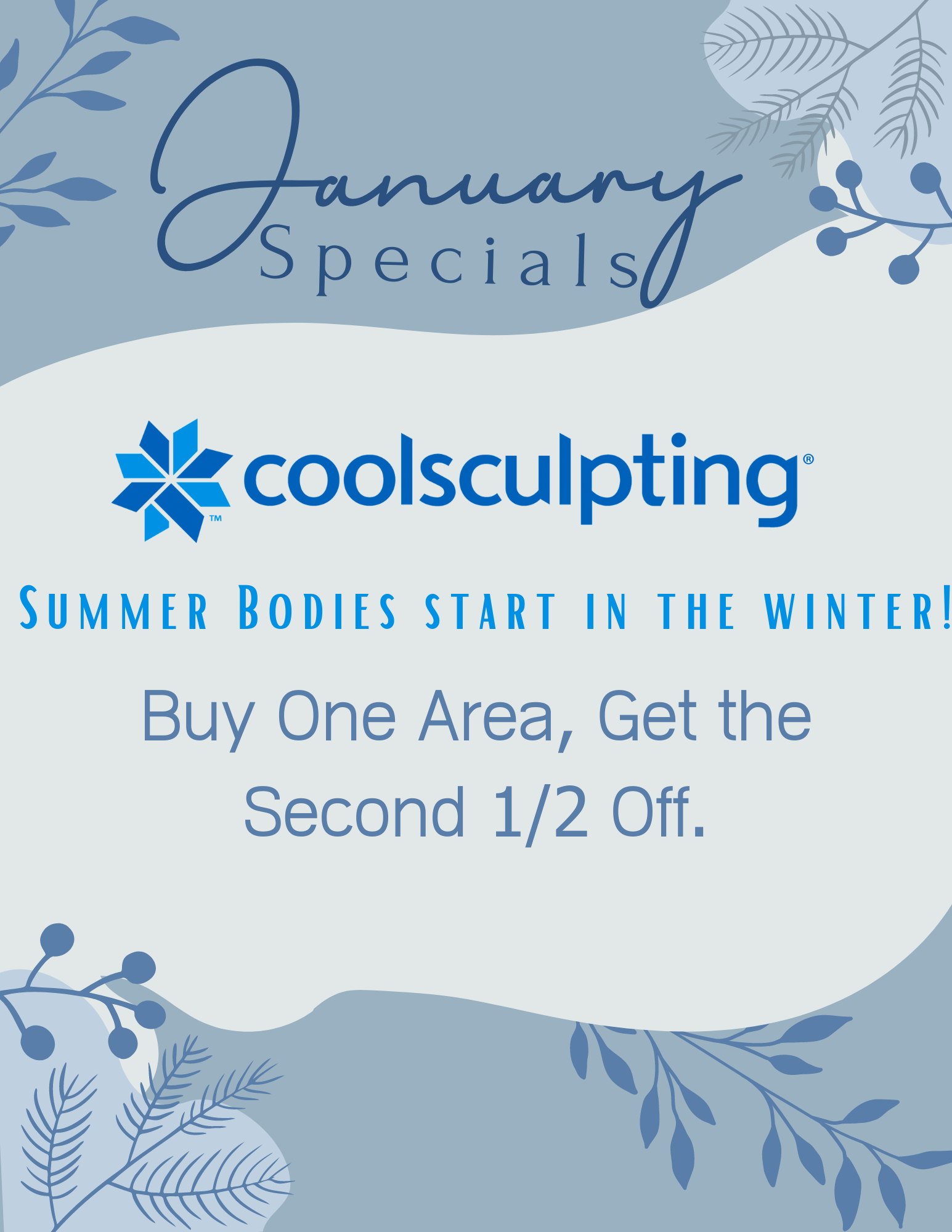 January Coolsculpting Promotion